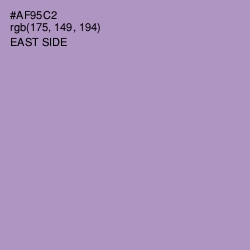 #AF95C2 - East Side Color Image