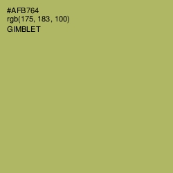 #AFB764 - Gimblet Color Image