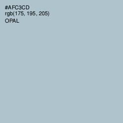 #AFC3CD - Opal Color Image