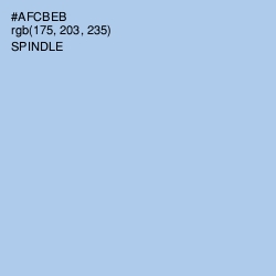 #AFCBEB - Spindle Color Image