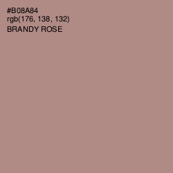 #B08A84 - Brandy Rose Color Image