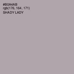 #B0A4AB - Shady Lady Color Image