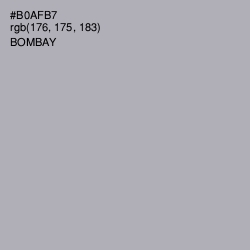 #B0AFB7 - Bombay Color Image