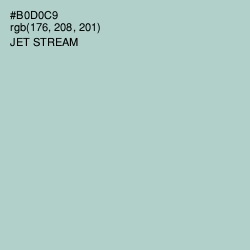 #B0D0C9 - Jet Stream Color Image