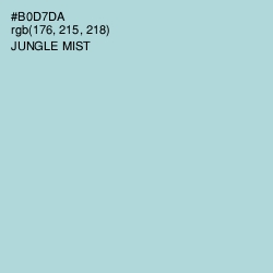 #B0D7DA - Jungle Mist Color Image