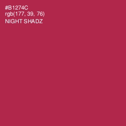#B1274C - Night Shadz Color Image
