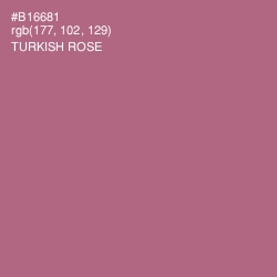#B16681 - Turkish Rose Color Image