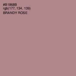 #B1868B - Brandy Rose Color Image