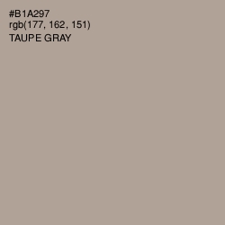 #B1A297 - Taupe Gray Color Image