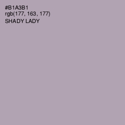 #B1A3B1 - Shady Lady Color Image