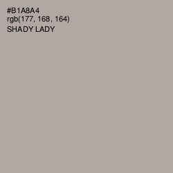 #B1A8A4 - Shady Lady Color Image