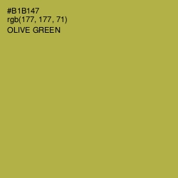 #B1B147 - Olive Green Color Image