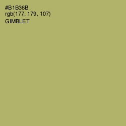 #B1B36B - Gimblet Color Image