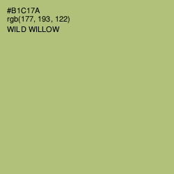 #B1C17A - Wild Willow Color Image