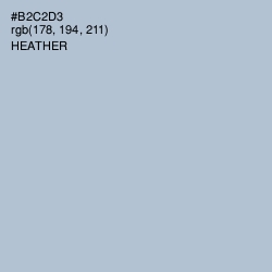 #B2C2D3 - Heather Color Image
