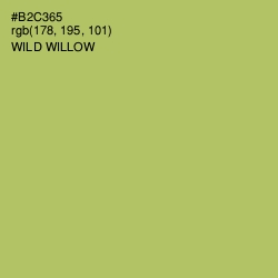 #B2C365 - Wild Willow Color Image