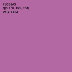 #B368A3 - Wisteria Color Image