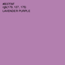 #B37FAF - Lavender Purple Color Image