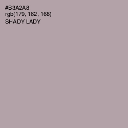 #B3A2A8 - Shady Lady Color Image