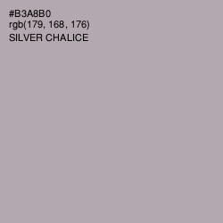 #B3A8B0 - Silver Chalice Color Image