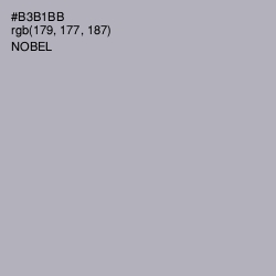 #B3B1BB - Nobel Color Image