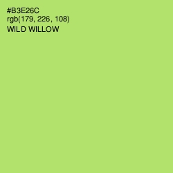 #B3E26C - Wild Willow Color Image