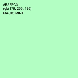 #B3FFC3 - Magic Mint Color Image
