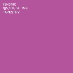 #B4549C - Tapestry Color Image