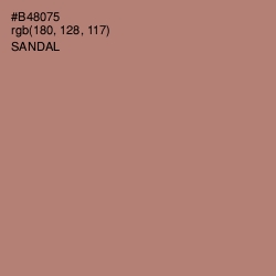 #B48075 - Sandal Color Image