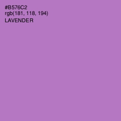 #B576C2 - Lavender Color Image