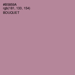 #B5859A - Bouquet Color Image