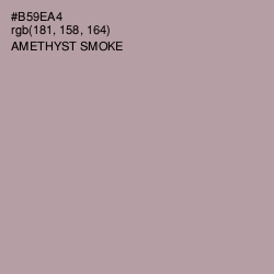 #B59EA4 - Amethyst Smoke Color Image