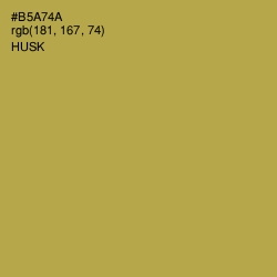 #B5A74A - Husk Color Image