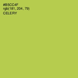 #B5CC4F - Celery Color Image