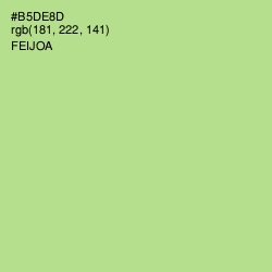 #B5DE8D - Feijoa Color Image