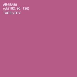 #B65A88 - Tapestry Color Image