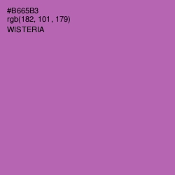 #B665B3 - Wisteria Color Image
