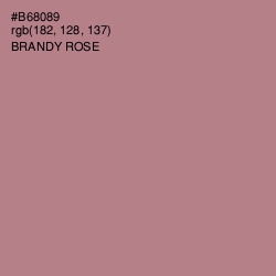 #B68089 - Brandy Rose Color Image
