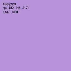 #B692D9 - East Side Color Image