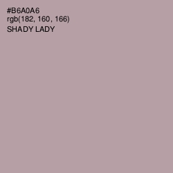 #B6A0A6 - Shady Lady Color Image