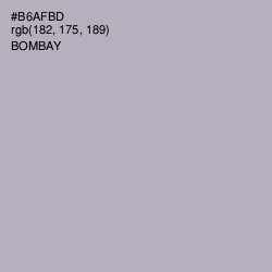 #B6AFBD - Bombay Color Image
