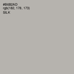 #B6B2AD - Silk Color Image