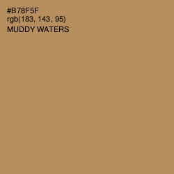 #B78F5F - Muddy Waters Color Image