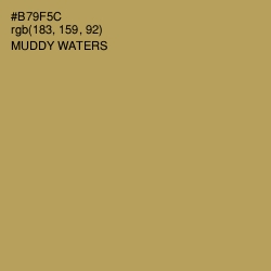 #B79F5C - Muddy Waters Color Image