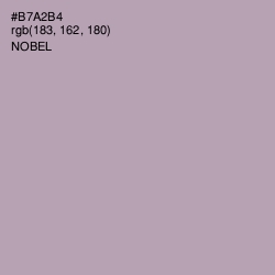 #B7A2B4 - Nobel Color Image