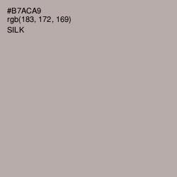 #B7ACA9 - Silk Color Image