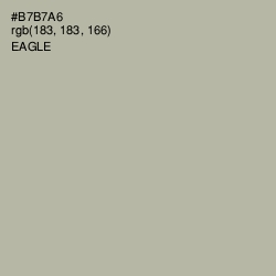 #B7B7A6 - Eagle Color Image