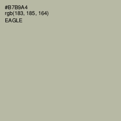 #B7B9A4 - Eagle Color Image