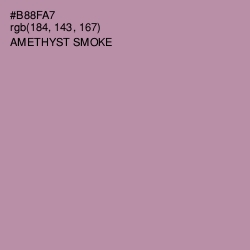 #B88FA7 - Amethyst Smoke Color Image