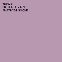 #B897B1 - Amethyst Smoke Color Image